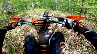 dangerous situation on HillClimb | It could have ended badly | ktm 85 125 husqvarna 85