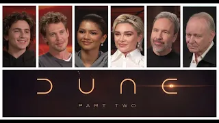 Dune Part 2 interviews - Timothée Chalamet, Austin Butler, Zendaya, Florence Pugh, Denis Villeneuve