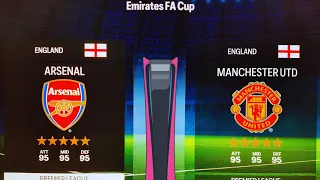 EA FC 24 Arsenal - Manchester United / Emirates Cup / PS5 Gameplay