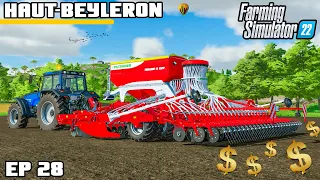 I BOUGHT THE WORLD'S HUNGRIEST DRILL | Farming Simulator 22 - Haut-Beyleron | Episode 28