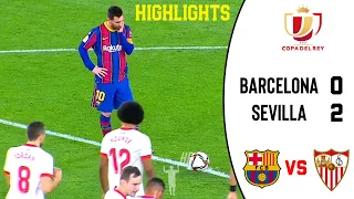 Lionel Messi vs Sevilla [10/02/2021] (Copa Del Rey | Semi Final) - HD
