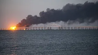 Krim-Brücke: Russland nimmt nach Explosion acht Verdächtige fest