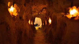 Girl Live Off Grid, Built The Most Secret Underground Tunnel