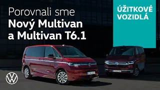 Postavili sme proti sebe Nový Multivan a Multivan T6.1. Rozdielov sme našli za vagón!
