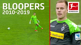 Top 10 Goalkeeper Bloopers of The Decade 2010-2019 - Bürki, ter Stegen, Leno & Co