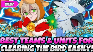 *THE TOP BEST BIRD TEAMS & UNITS* FOR THE EASIEST CLEARS TO FARM MORE WIND SOURCES (7DS Grand Cross)