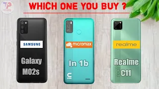 Samsung M02s Vs Micromax In 1b vs Realme C11 | Comperision | review | Best phone under 9000 ?