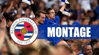 MONTAGE: Superb Reading fans at the FA Cup Semi-Final at  Wembley