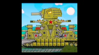 A Beautiful Memory KV-44 tank🥰❤️Tank fight song #homeanimations #cartoons_about_tanks #tanks#shorts