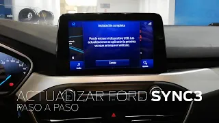 ¿Cómo actualizar Ford SYNC3? - Paso a paso