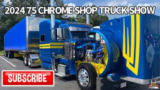 2024 75 Chrome Shop Truck Show Wildwood Florida - Daytime Trucks, Honks and More