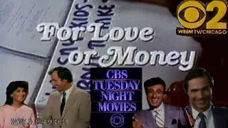 The CBS Tuesday Night Movies - "For Love or Money" (Complete Broadcast, 11/20/1984) 📺 ❤️ 💲