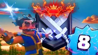 САМЫЙ МОЩНЫЙ 8 ЛВЛ В CLASH ROYALE - ЭТО ТИП! ПУТЬ ВО 2 ИСКАТЕЛЯ | 4300 КУБКОВ