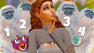 Rencard à l'aveugle, 4 prétendants, 1 simette l Sims 4 challenge