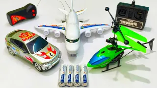 Radio Control Airbus A380 and Racing Rc Car, Airbus A380, helicopter, aeroplane, airplane, rc car,