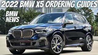 2022 BMW X5 Ordering Guide with Pricing