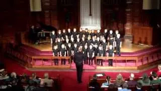 The Minnesota Boychoir "Cantar" sings "I Want A Hippopotamus for Christmas" Dec 21 '13 in Mpls.