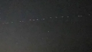 Lights seen in the Arizona sky aren’t aliens, they're ‘Starlink’ satellites