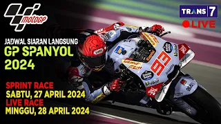 JADWAL SIARAN LANGSUNG MOTOGP SPANYOL SERI 4 MALAM INI  LIVE TRANS 7