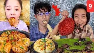 Eat Chinese pork brains, red durian, spicy clams, spicy crab #Mukbang #ASMR Chinese Food: Kanti