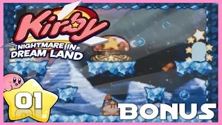 Let's Play Kirby's Nightmare in Dreamland - Bonus Video 1 - Useless Button (Finding Hidden Buttons)