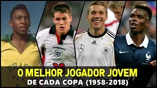 O MELHOR JOGADOR JOVEM DE CADA EDIÇÃO DA COPA DO MUNDO ● 1958-2018