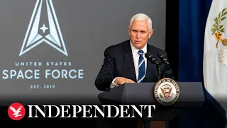 US Space Force members will be called 'guardians', says Pence