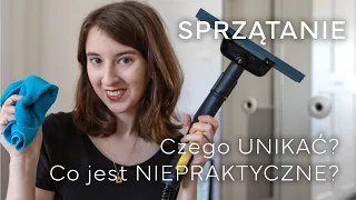 Co jest niepraktyczne do sprzątania? Czego unikać? Jakie fronty, podłogi czy lustra wybierać?