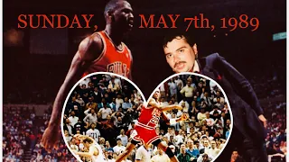An hour before Michael Jordan hit “The Shot,” my Pops predicted the outcome. May 7, 1989