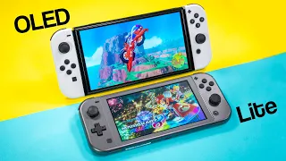 Nintendo Switch Lite vs Nintendo Switch OLED: Which Switch Should You Buy? (2022) | Raymond Strazdas