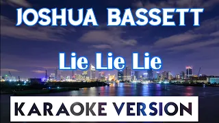 Joshua Bassett - Lie Lie Lie (Karaoke/Instrumental)