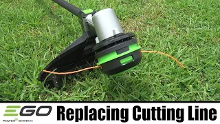 Replacing EGO Power String Trimmer Line (Easy Tutorial)