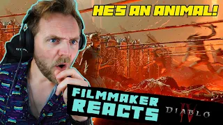 FILMMAKER REACTS TO DIABLO IV INARIUS ARMY VS ARMY OF LILITH BATTLE SCENE CINEMATIC!! SPOILERS!!