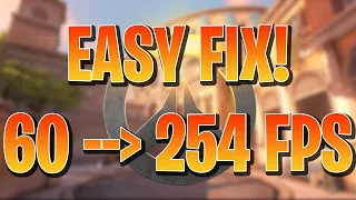 Overwatch 2 FPS CAPPED AT 60 EASY FIX! | How To Fix Overwatch 2 Locked At 60 FPS