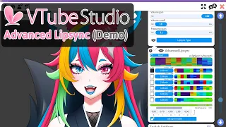 VTube Studio 5.0 / Advanced Lipsync Demo (Full video out now! Link in description!)