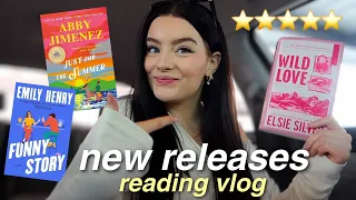 reading my most-anticipated romance releases 🌷 reading vlog