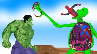 SuperHero: Hulk, Spiderman,Wonder Woman, Superman, Black Panther VS SCP 096: Who Will Win?