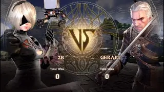 Geralt Vs 2B: (Very Hard) (CPU Vs CPU) (READ DESCRIPTION)