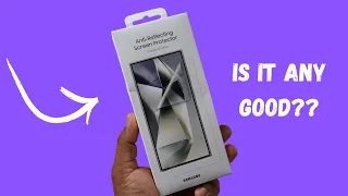 Samsung S24 Ultra Anti Reflective Screen Protector Installation & Review!
