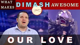 What Makes Dimash "Our Love" AWESOME? From The Masked Singer  -  Dr. Marc  -  Reaction