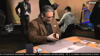 Pro Tour Oath of the Gatewatch Round 14 (Modern): Frank Lepore vs. Luis Scott-Vargas