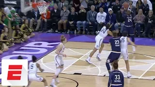 Notre Dame's Arike Ogunbowale hits pull-up jumper with 1.0 left to beat UConn in Final Four | ESPN