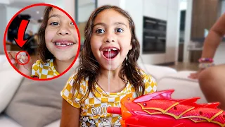 YOU WON’T BELIEVE WHAT WE DID TO PULL HER TOOTH OUT…