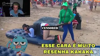 YUURI REAGINDO AO REPÓRTER DOIDÃO FLA X FLU FINAL (não é clickbait) MELHORES MOMENTOS DA LIVE