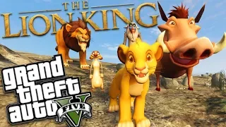 THE NEW LION KING MOD w/ SCAR (GTA 5 PC Mods Gameplay)