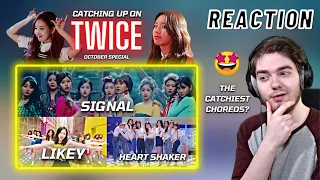 Catching Up On: TWICE - SIGNAL + LIKEY + Heart Shaker | REACTION