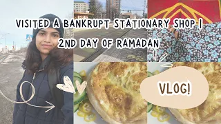 Visited a bankrupt stationary shop | 2nd day of Ramadan ✨