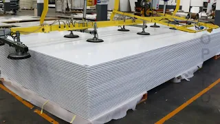 Fiberglass Skin PET Sandwich Panels   GRP CFRT Facing PET Foam Core Panels