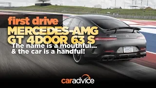 2019 Mercedes-AMG GT 4door 63 S review: First drive