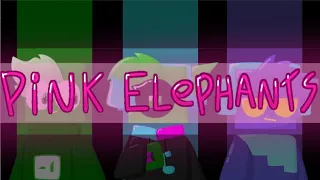 Pink elephants [meme/flash warning] (gift for: LordDever/GreenFlameStar Effects/Dash Dash)